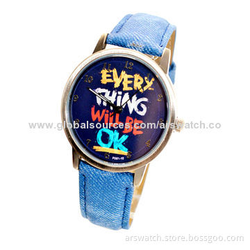 Fashion Watches with Japan Made Movement, 3ATM Waterproof